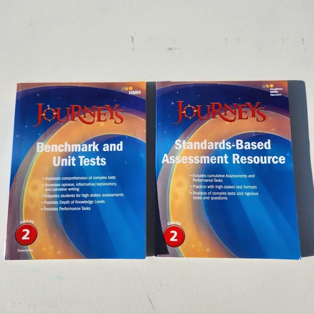 NEW Journeys Grade 2 Workbook Bundle Benchmark Unit Tests Assessment Resource Bo